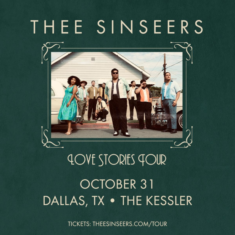 Thee Sinseers: Love Stories Tour with special guests The Charities