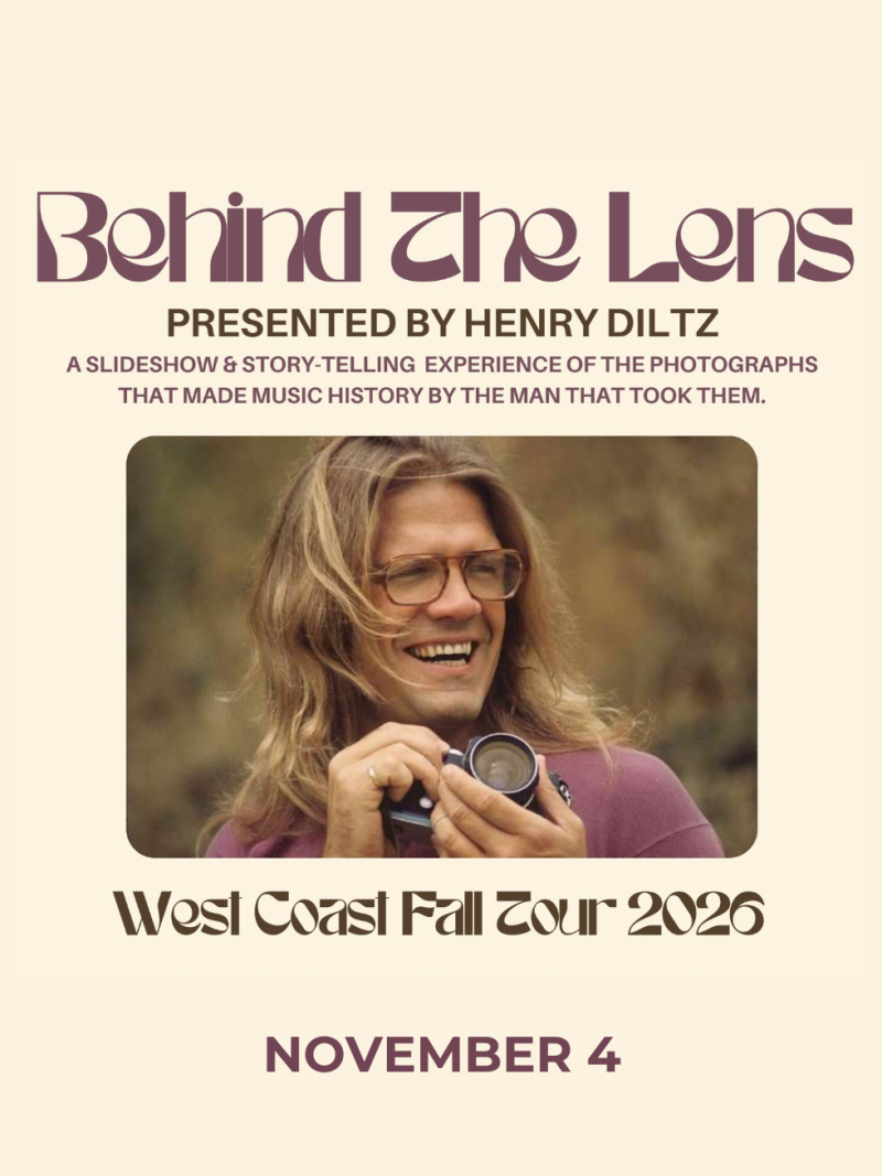 Henry Diltz Behind the Lens: An Evening of Photos & Storytelling