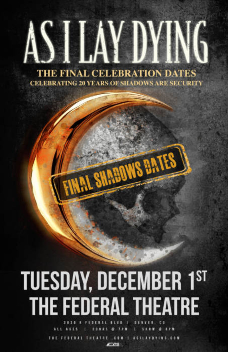 As I Lay Dying w/ Kill The Lights + The Curse Within