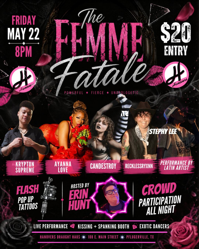 The Femme Fatale at Hanovers Pflugerville in Pflugerville at The Femme Fatale at Hanovers Pflugerville in Pflugerville at
