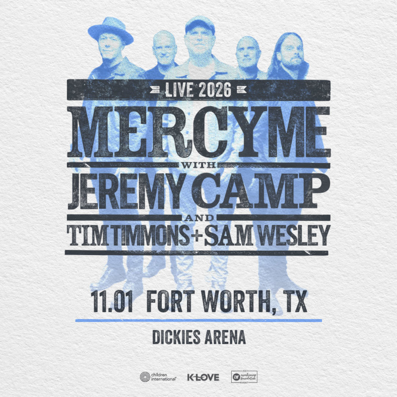 MercyMe, Jeremy Camp, Tim Timmons, Sam Wesley