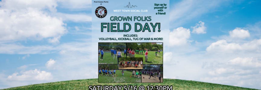 Grown Folks Field Day! (Volleyball, Kickball & More)
