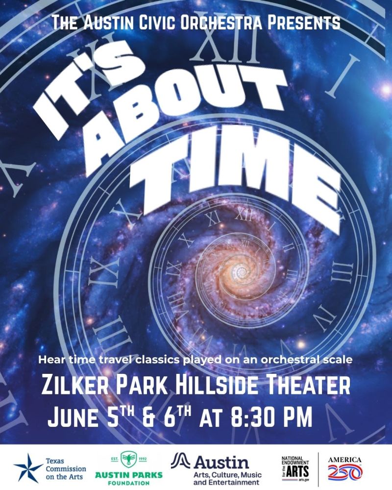 It's About Time in Austin at Zilker Hillside Theater