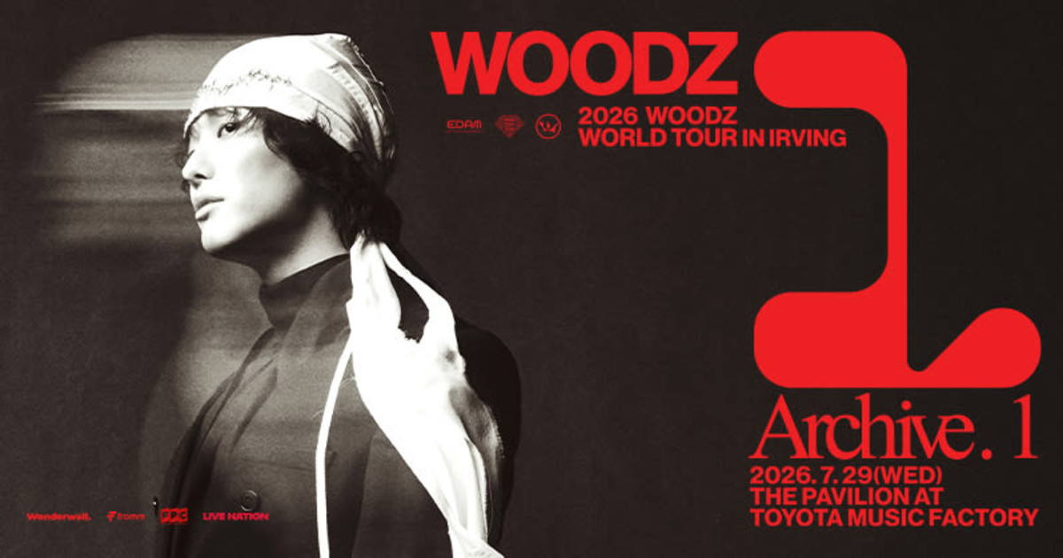 2026 WOODZ WORLD TOUR ' Archive. 1 ' IN US in Irving at The Pavilion