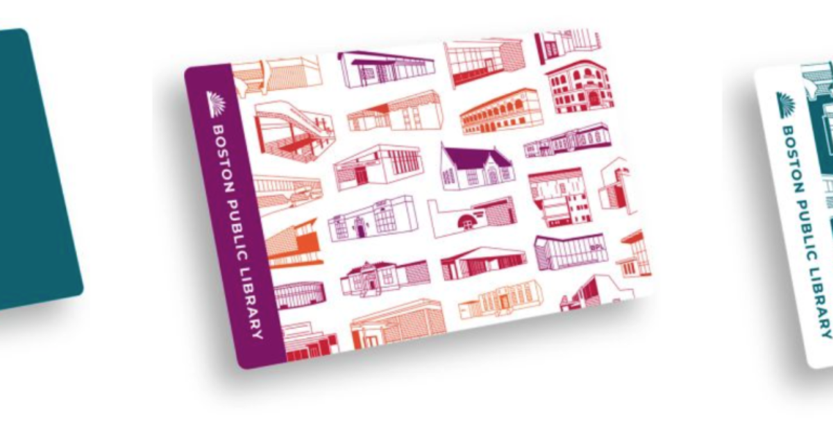 Library Card Design Contest in Boston at Boston