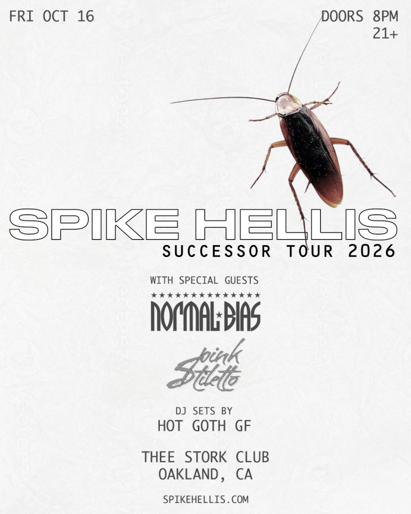 Spike Hellis, Normal Bias, Pink Stiletto, DJ Hot Goth GF