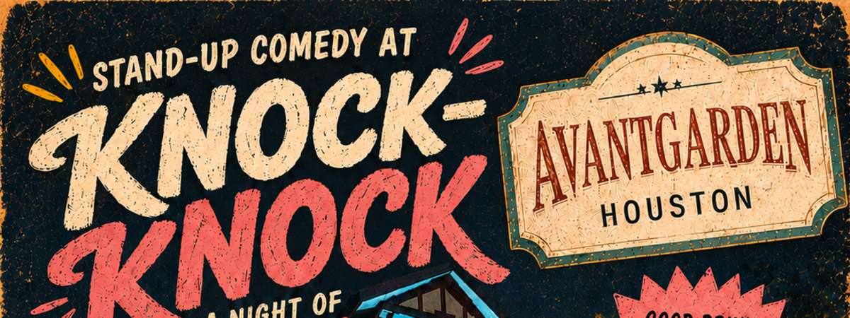 Knock Knock! An intimate Stand-Up comedy experience