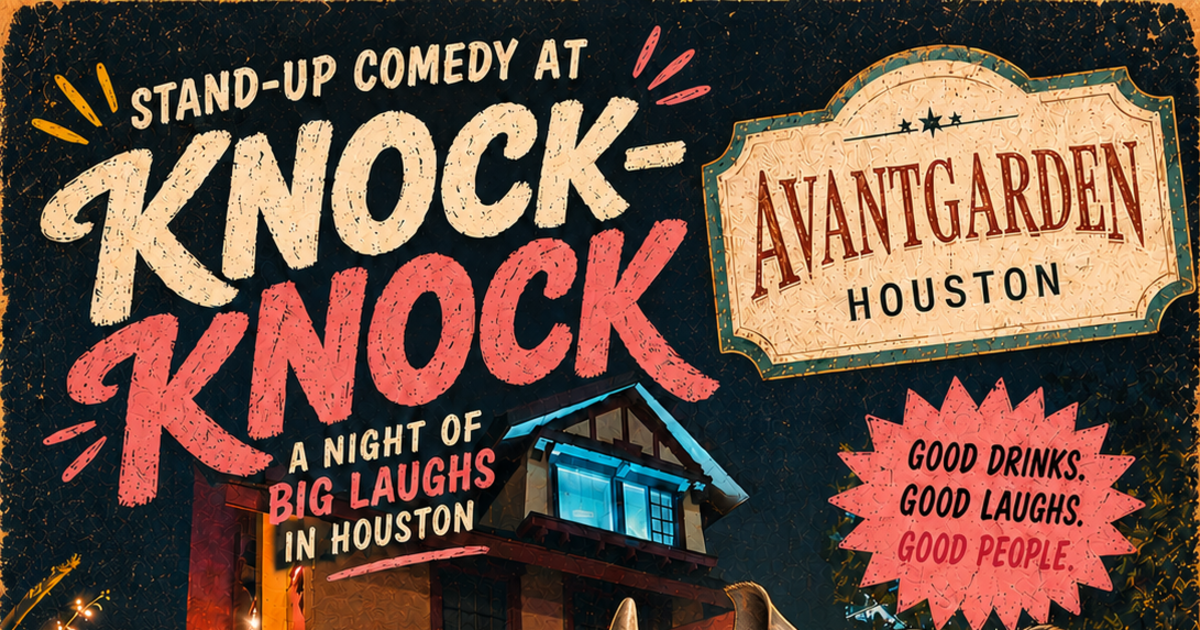 Knock Knock! An intimate Stand-Up comedy experience