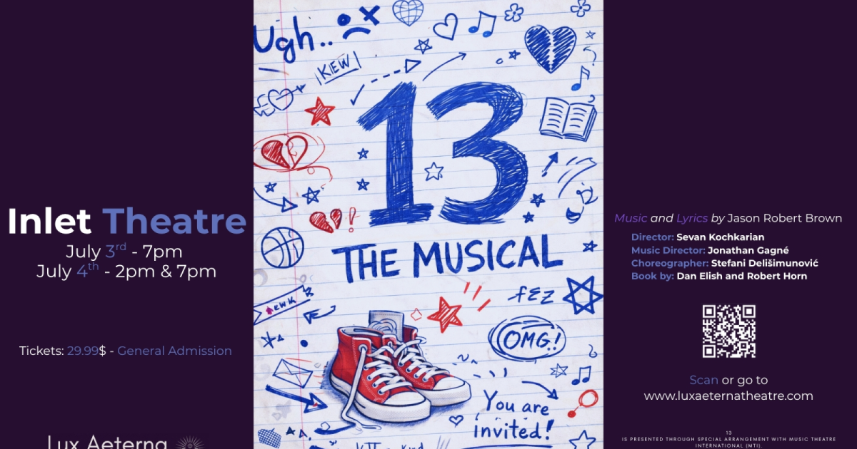 13 The Musical presented by Lux Aeterna Theatre Association in