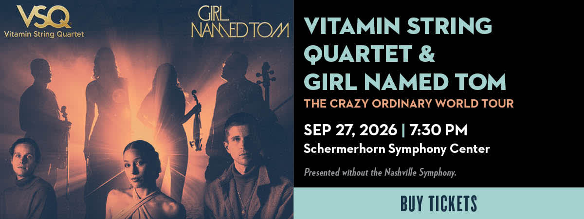 Vitamin String Quartet & Girl Named Tom: THE CRAZY ORDINARY WORLD TOUR
