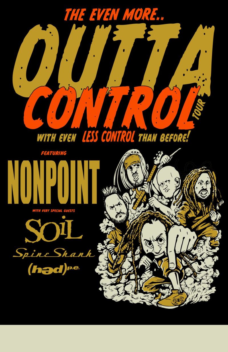 Nonpoint * Spineshank * (Hed) P.E. * Crushpoint
