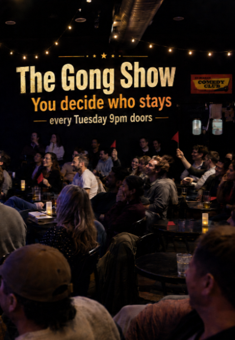 Punchur The Gong Show - Hosted by Robert Punchur | Brooklyn Vegan NYC Shows