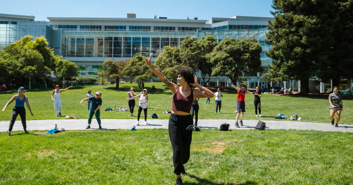 Dance Outdoors with Rhythm & Motion