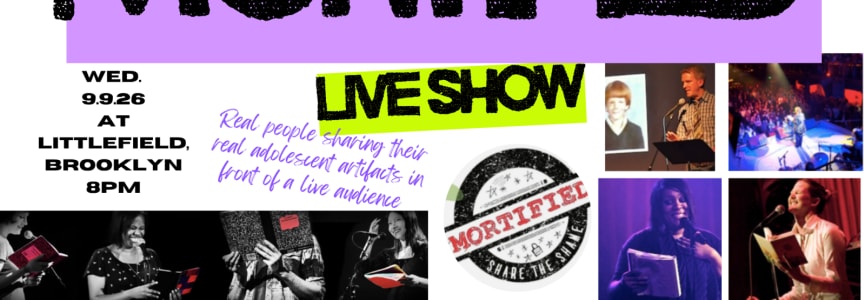 Mortified NYC Live Show