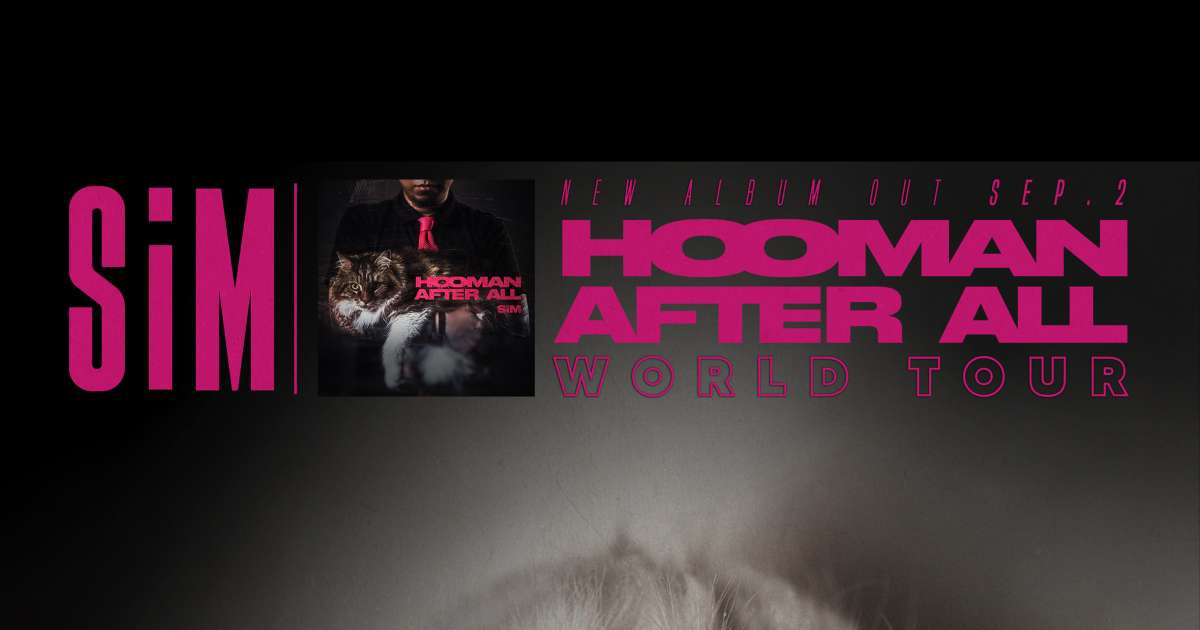 SiM: Hooman World Tour Austin concert poster