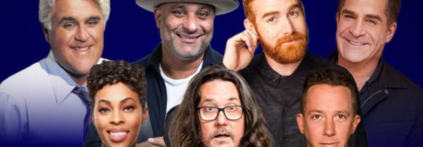 JAY LENO, RUSSELL PETERS, TODD GLASS AND MORE! flyer