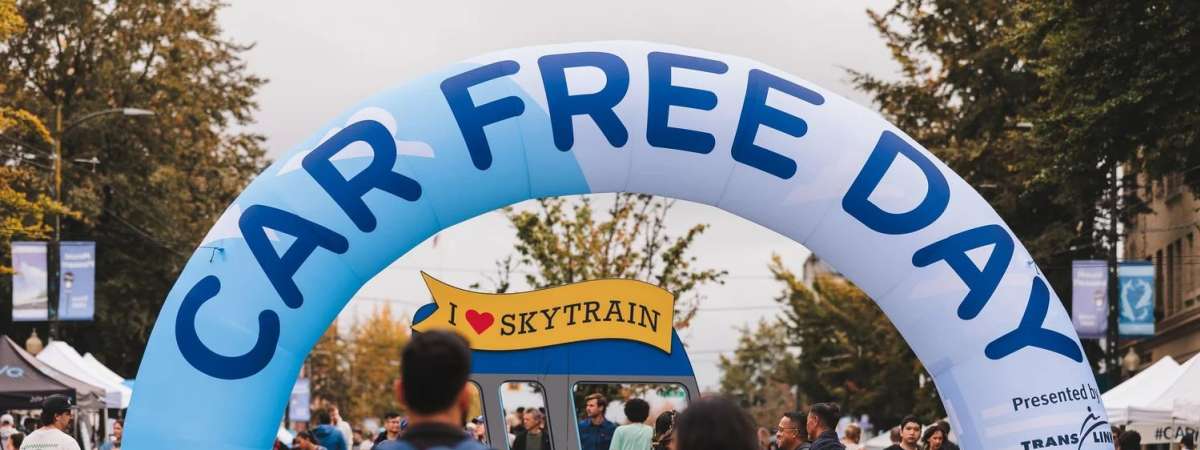 Car Free Day on Commercial Drive