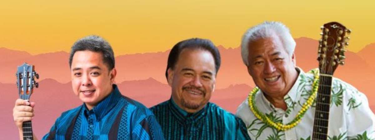 MASTERS OF HAWAIIAN MUSIC: George Kahumoku Jr., Sonny Lim, and Herb Ohta Jr.