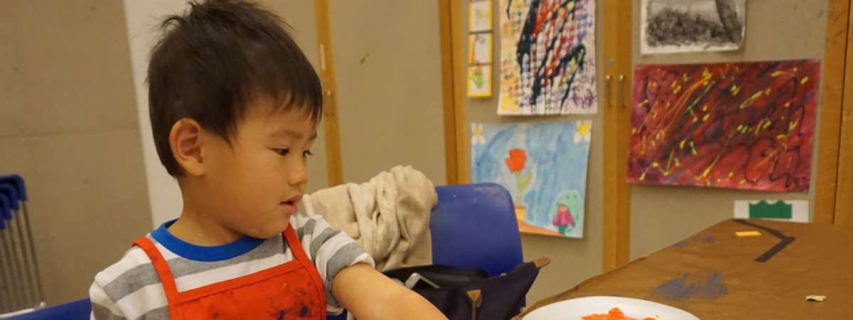 Toddler Art: Make a Mark