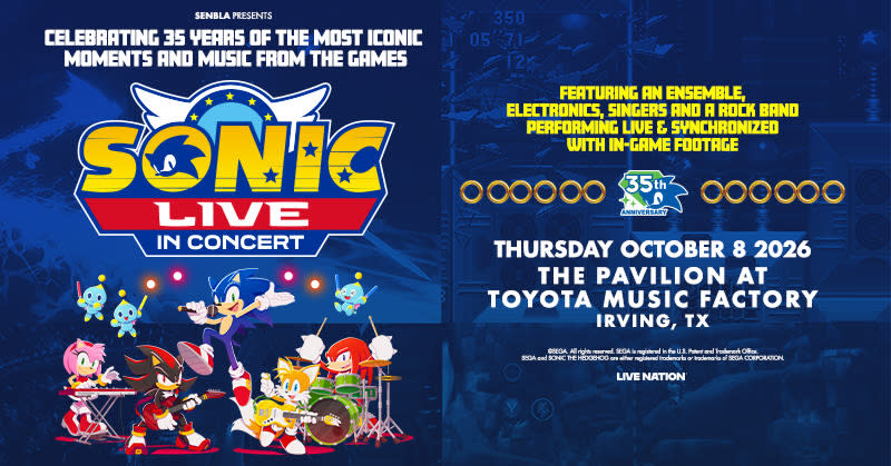Sonic Live in Concert