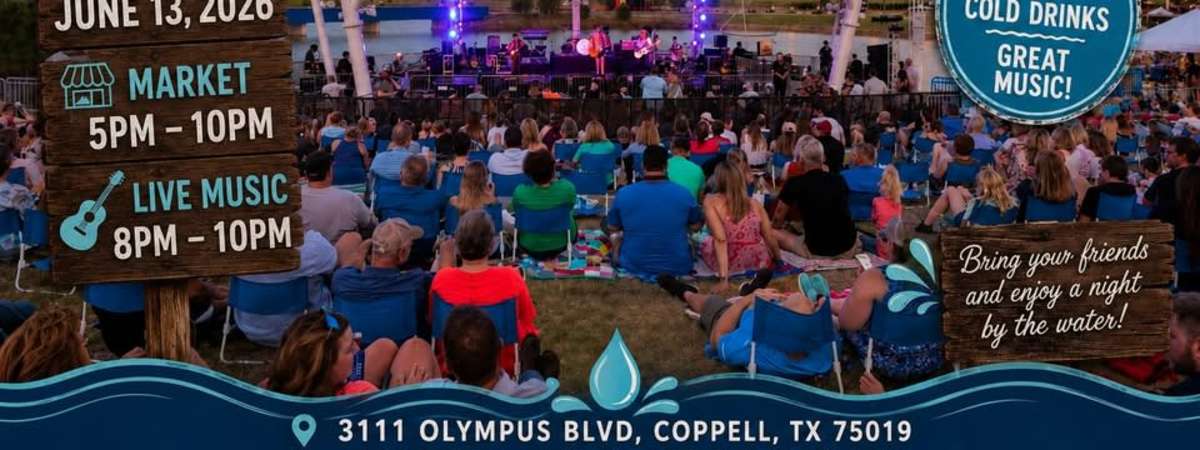 Cypress Water Market With Live Music