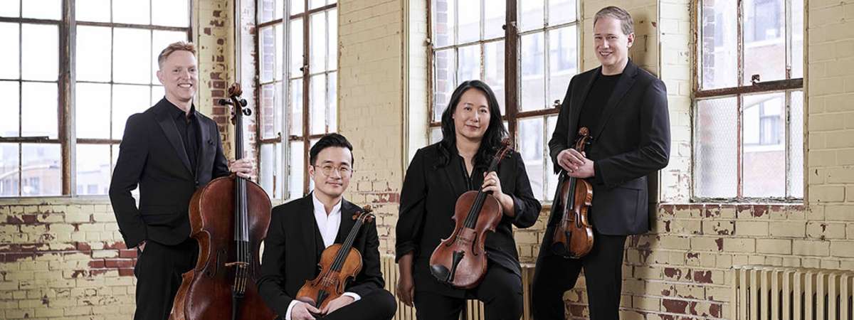 New Orford String Quartet with Ian Parker