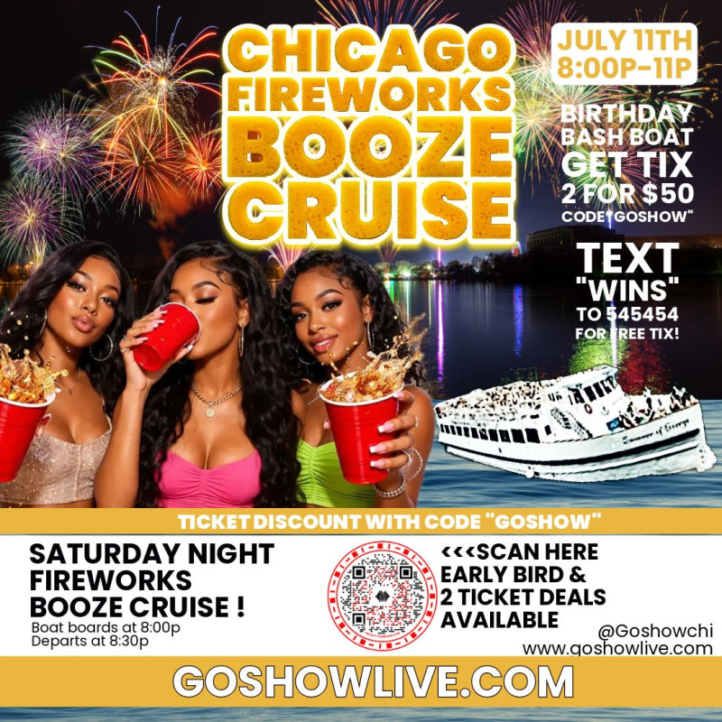 Chicago Fireworks Booze Cruise 7.11