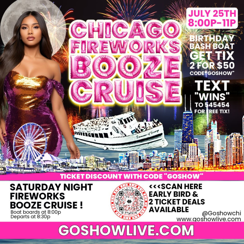 Chicago Fireworks Booze Cruise 7.25