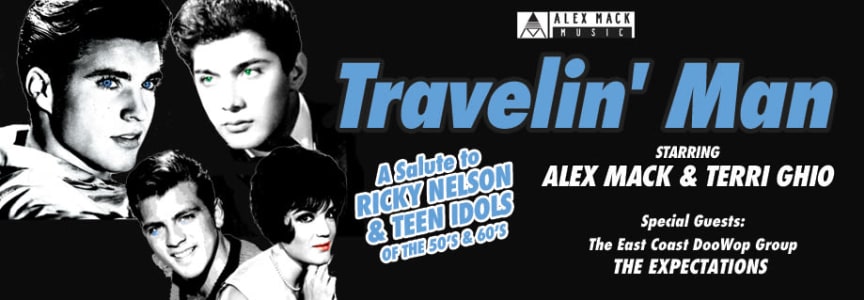 Travelin’ Man – A salute to Ricky Nelson & Teen Idols of the 50’s and 60’s