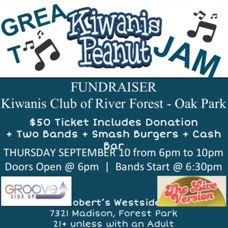 The Great Kiwanis Peanut Jam, A Fundraiser for The Kiwanis Club of River Forest - Oak Park