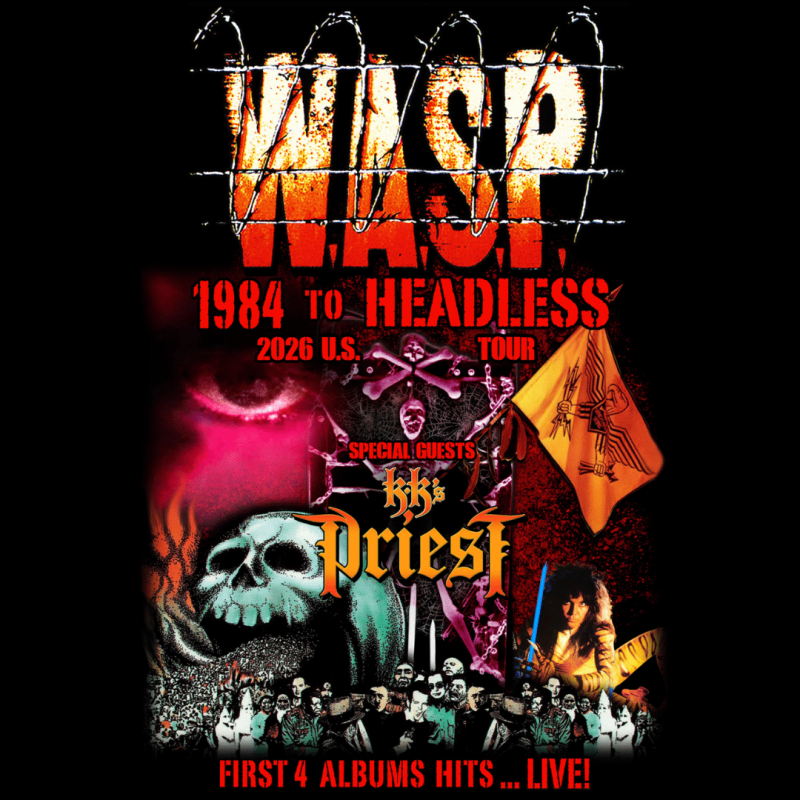 W.A.S.P. – 1984 TO HEADLESS with SPECIAL GUEST KK’S PRIEST
