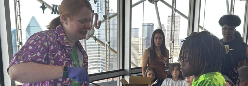 Summer at Reunion Tower | Sci-Tech Discovery Center