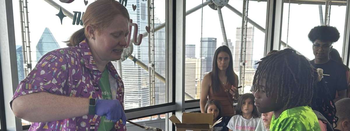Summer at Reunion Tower | Sci-Tech Discovery Center