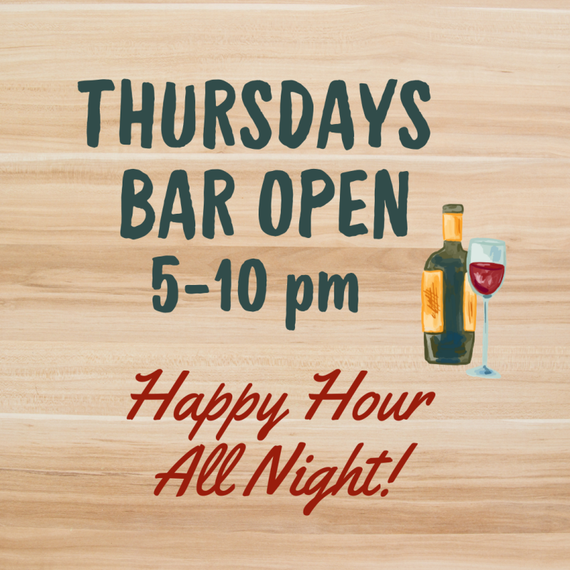 Bar Open |