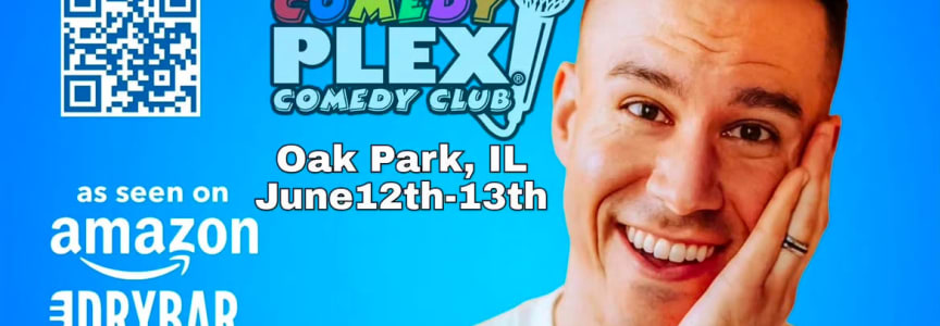 Comedian Myles Weber from Drybar Comedy
