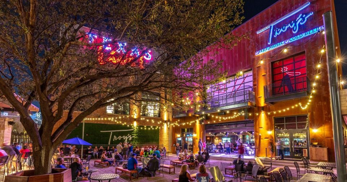 Clayton Gardner in Arlington at Texas Live