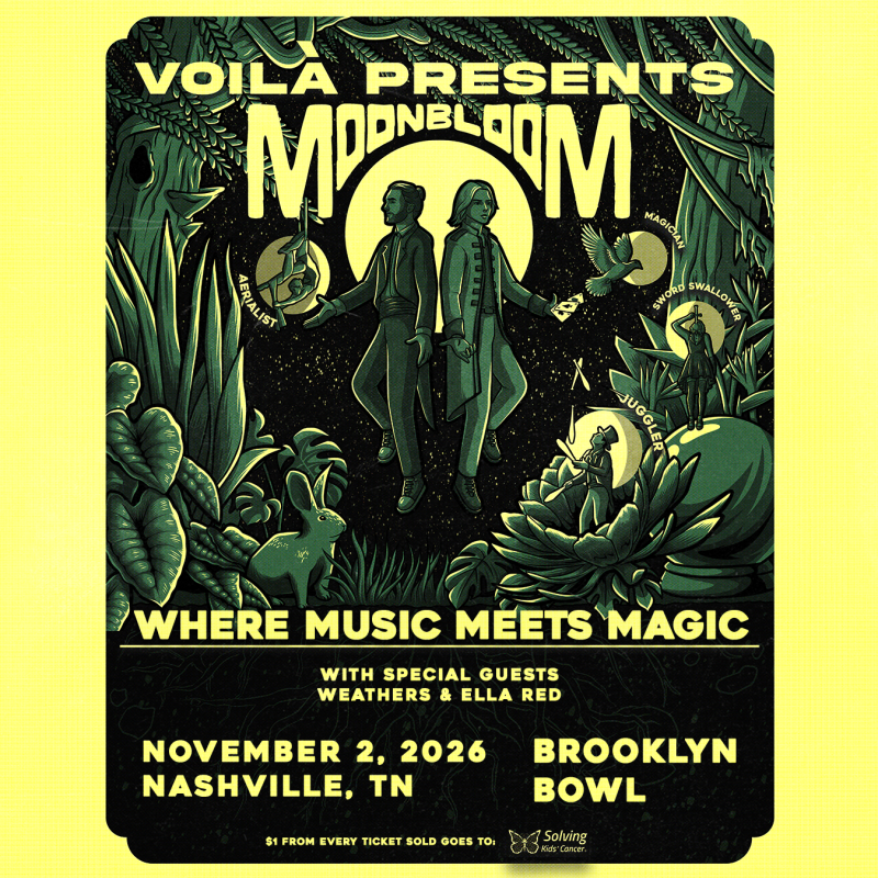 VOILÀ Presents: Moonbloom, Ella Red, Weathers