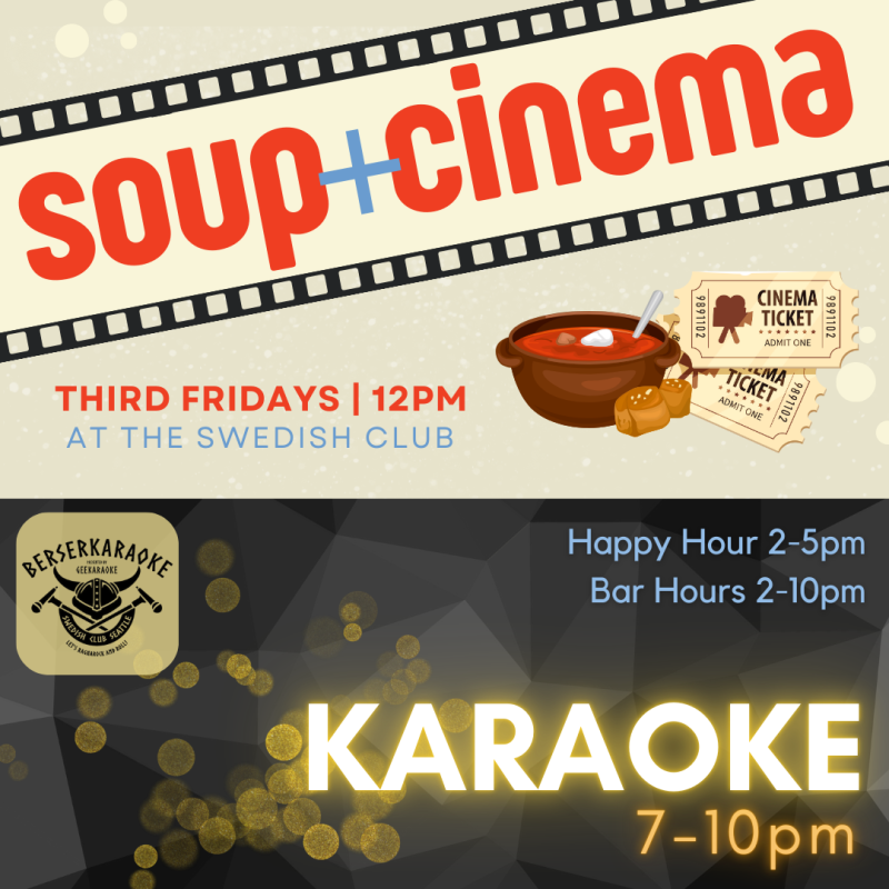 Soup & Cinema + Berserkaraoke