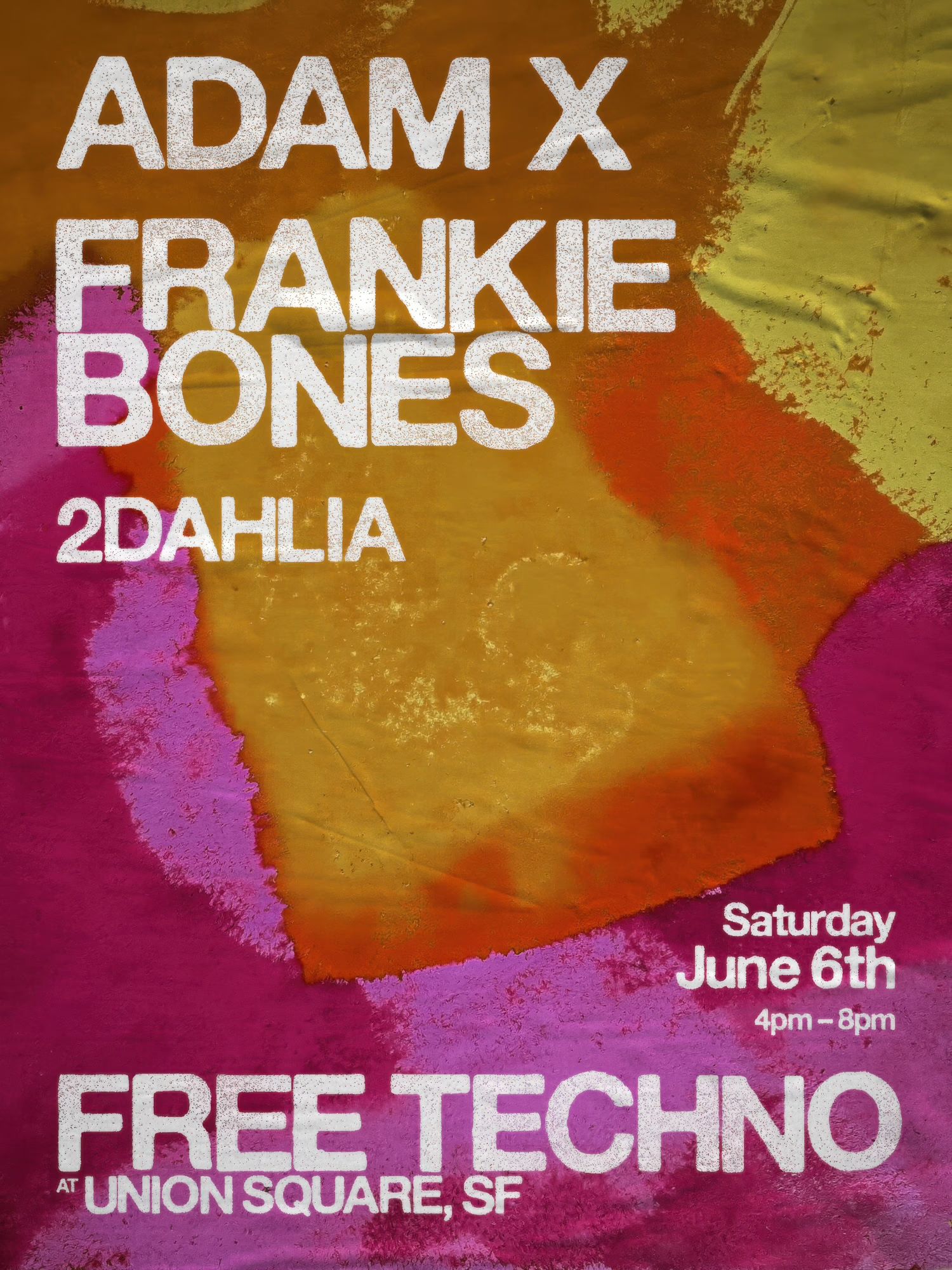 Frankie Bones & James Ruskin レコードセット Free Techno with Adam X & Frankie Bones in San Francisco at Union