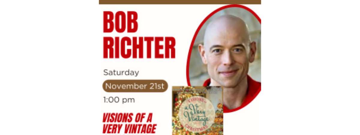 Author Bob Richter at The Lahaska Bookshop
