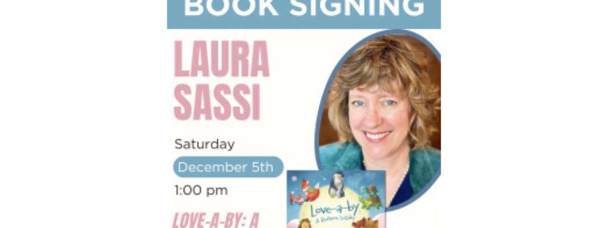 Author Laura Sassi at The Lahaska Bookshop