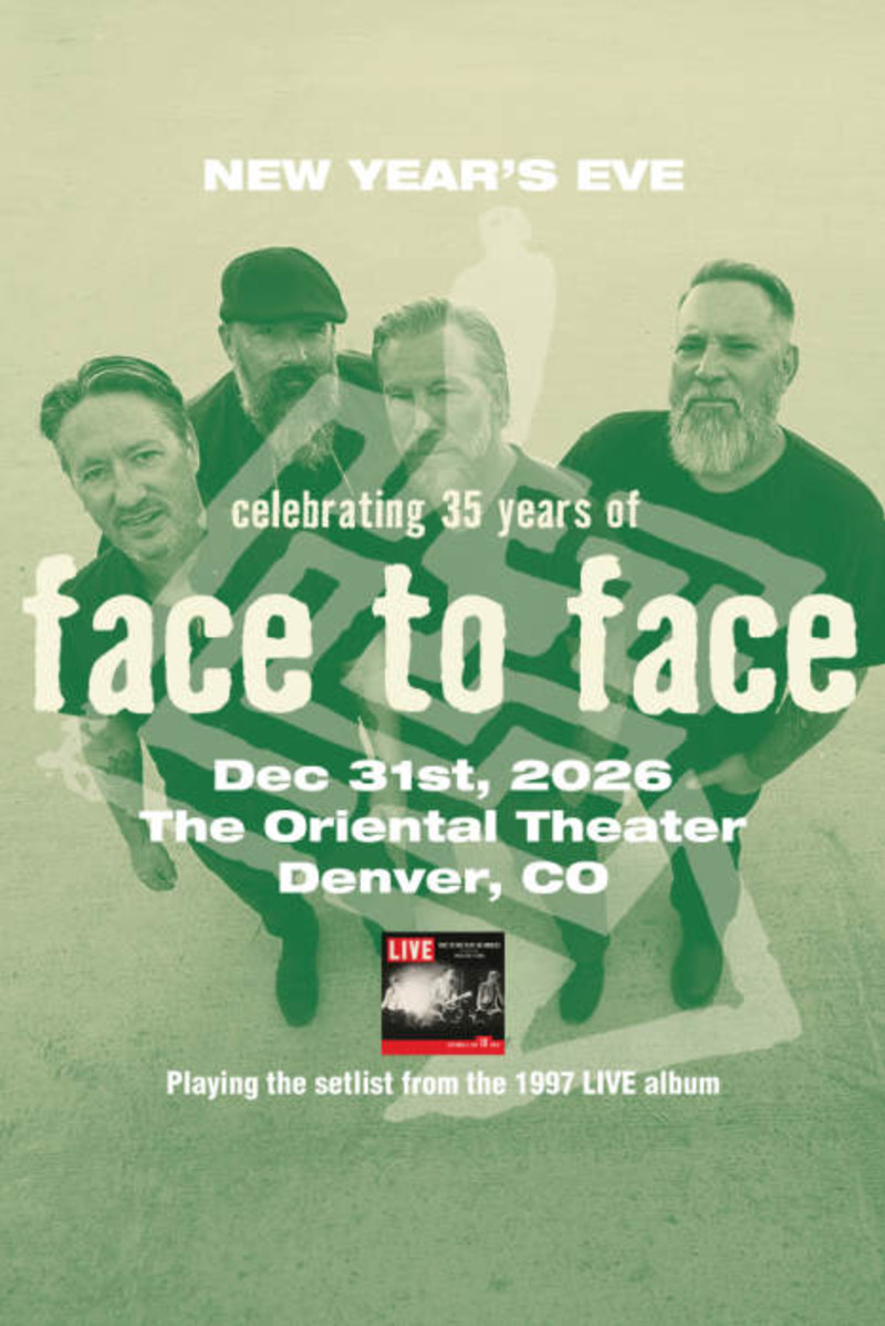 Face to Face - 35th Anniversary Nye w/ Unwritten Law, Sack, and Record Thieves