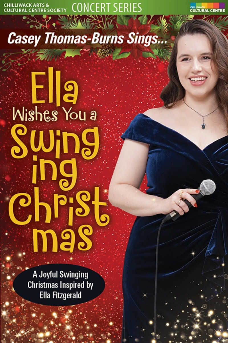 Casey Thomas-Burns sings “Ella Wishes You a Swinging Christmas”