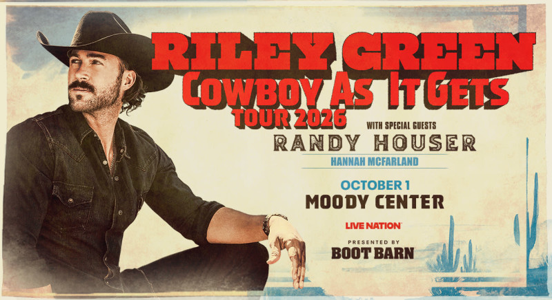Riley Green - Cowboy As It Gets Tour 2026