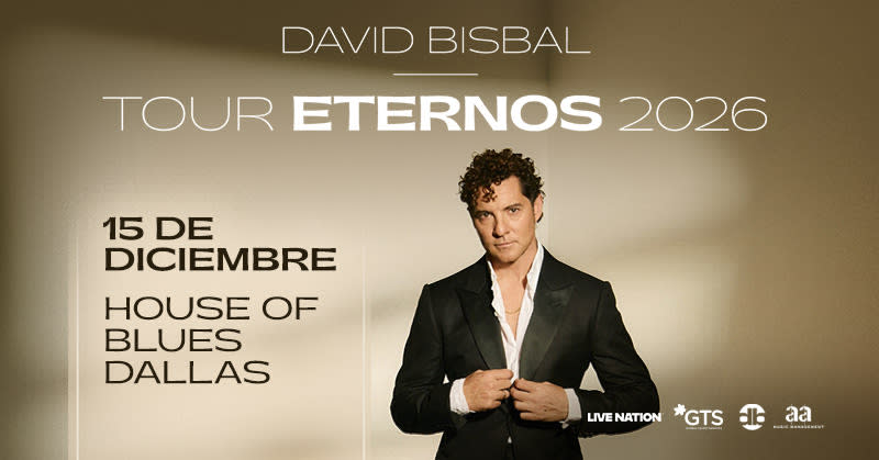David Bisbal - Tour Eternos 2026