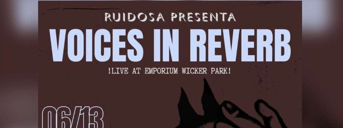 Voices In Reverb w/ ABEL, WOOF & STRANGERSFILTH