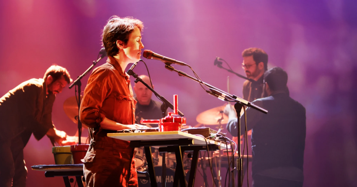 Sō Percussion with Caroline Shaw and Ringdown Austin concert poster