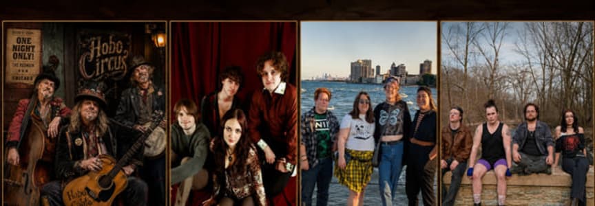 Hobo Circus / Oister Boy / Free Joe / Sparkling Urbana