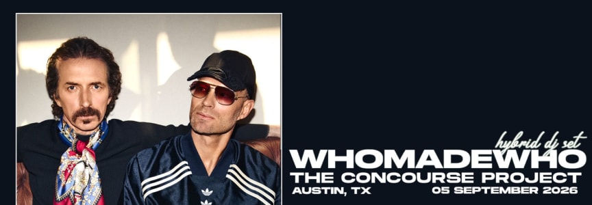 WhoMadeWho (Hybrid DJ Set) at The Concourse Project