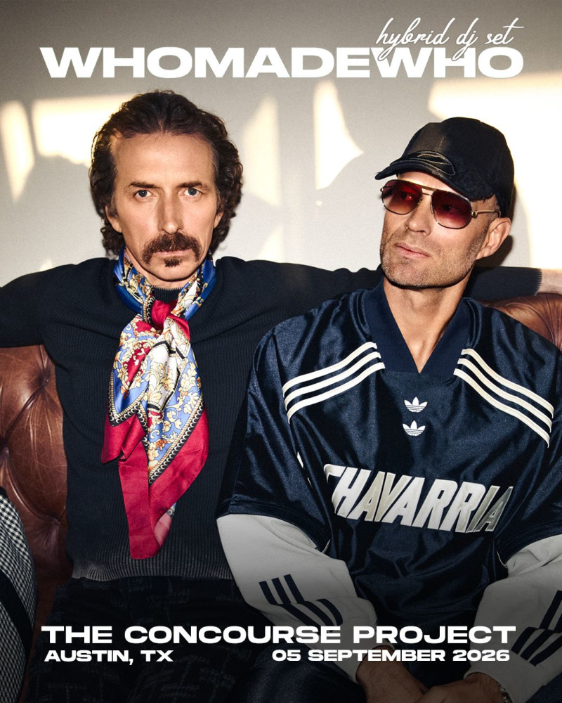WhoMadeWho (Hybrid DJ Set) at The Concourse Project